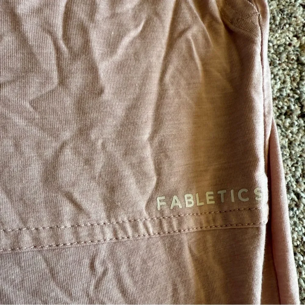 Fabletics by Kate Hudson Women’s Size XS RestoreKnit Tapered Pants Pull On pink